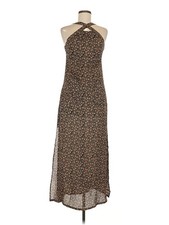 Flynn Skye Women Brown Cocktail Dress S