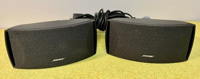Bose CineMate D462.065 Articulated Array Speakers Pair w/ Cables & Brackets
