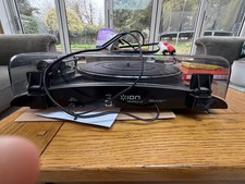 ION Profile LP Turntable Record Player RCA/USB Convert Vinyl to MP3