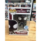 EXC Peter Parker Symbiote Suit Funko Pop #975 Venom Marvel Spider-man 2 Games