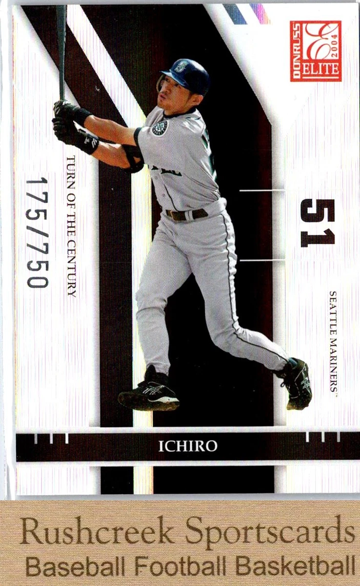 TOPPS DONRUSS Baseball MLB Ichiro イチロー② Donruss Ichiro Suzuki Baseball Serial Numbered Sports Trading