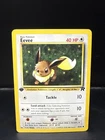 Pokémon TCG Team Rocket 1st Edition Regular Finish Eevee 55/82 D