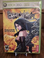 BULLET WITCH (Microsoft Xbox 360) Manual, Game & Case NO POSTER Tested & Working