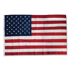 Advantus All-Weather Outdoor U.S. Flag, Heavyweight Nylon, 4 ft x 6 ft