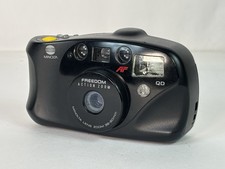 Minolta Freedom Action Zoom AF QD Point  Shoot 35mm Film Camera Tested 38-60MM