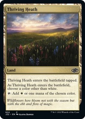 2022 Magic: The Gathering: J22 - Thriving Heath (#824, Common, Near Mint)