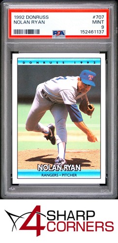 Nolan Ryan #707 1992 Donruss card