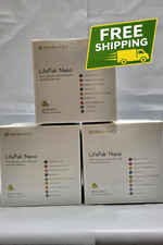 Pack of 3 Nu Skin Pharmanex LifePak Nano 60 Packets Exp 12/2027 NEW