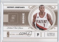 2010-11 Playoff National Treasures Rookie 35/99 Armon Johnson #199 1u6