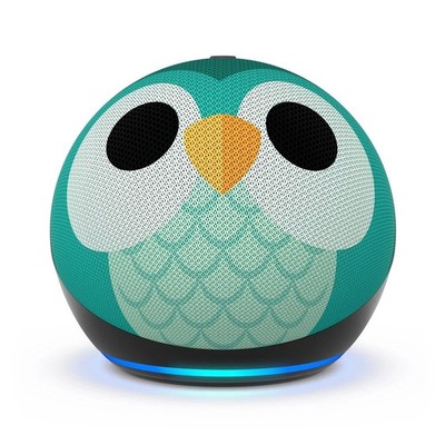 Amazon Echo Dot Kids Edition 5. Gen Smart Lautsprecher - Eulen-Design | NEU OVP