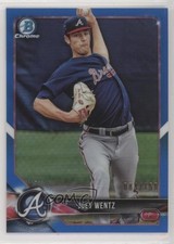 2018 Bowman Draft Chrome Blue Refractor 84/150 Joey Wentz #BDC-62 s3g