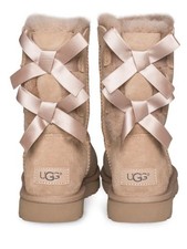 UGG BAILEY BOW II STIVALI CORTI FULVO DONNA US 7/UK 5/EU 38/JP 24
