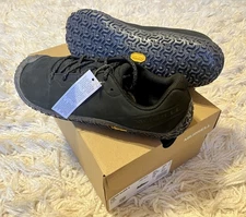 NEW Merrell Vapor Glove 6 Leather Black Barefoot Shoes Size 10.5 Men's J067939