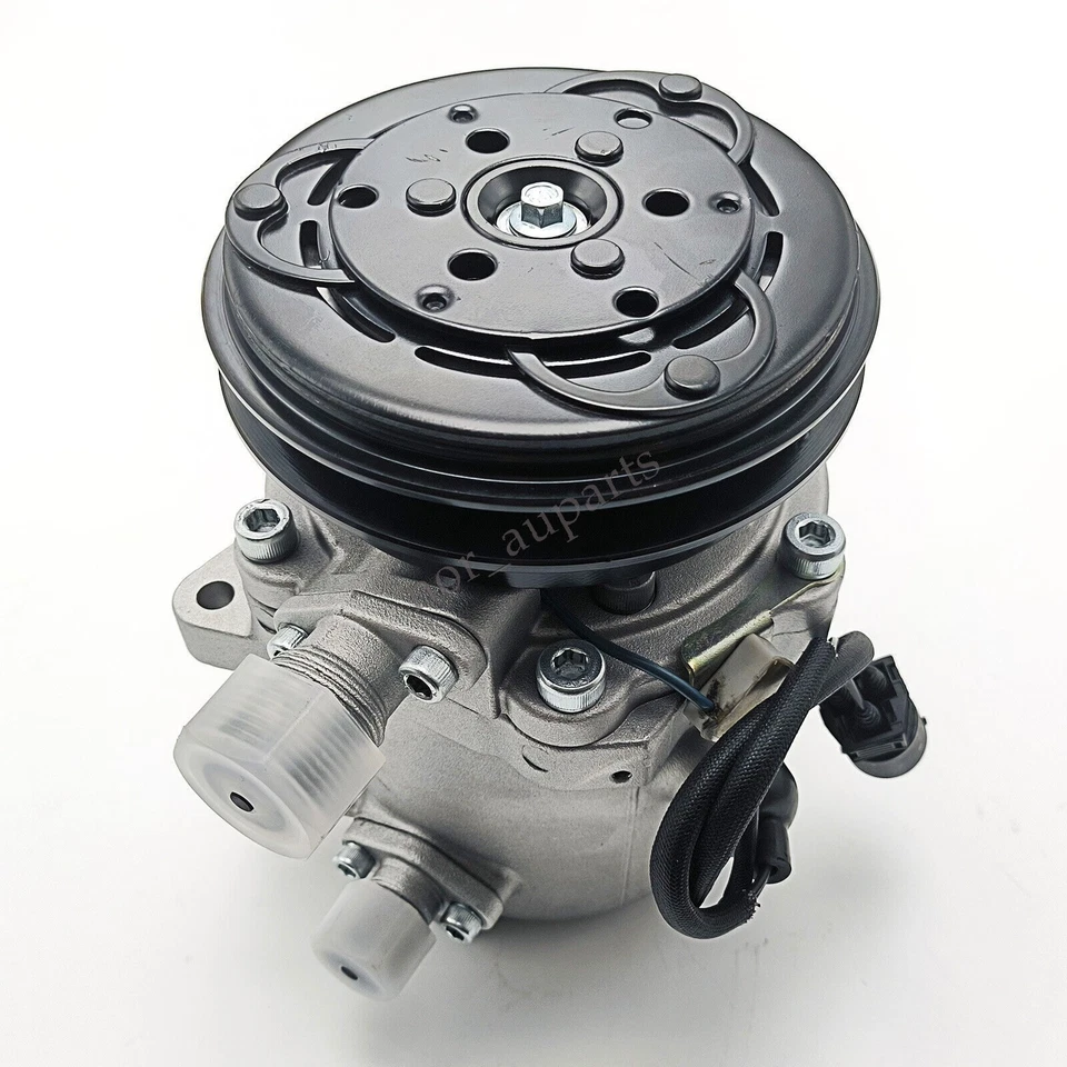 64528390468 A/C Compressor for BMW 525i M20 Engine E34 E34 535i 735i 735iL - Image 4 of 4