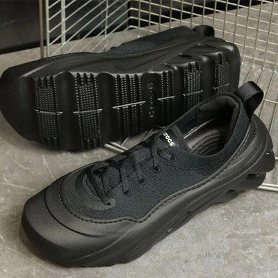 Crocs Echo Surge Black Men's Multi Size Shoes Sneakers Unisex 210079-060  NEW