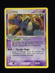 Grumpig 20/100 EX Crystal Guardians Reverse Holo
