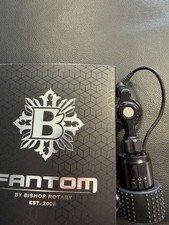 Bishop Fantom Rotary Tattoo Machine Black Lightweight with Carrying Case