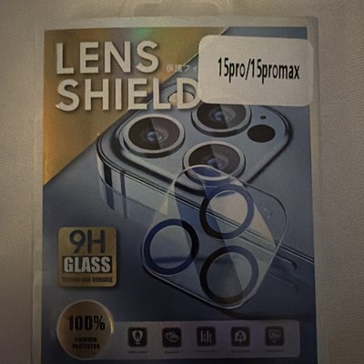 LENS SHIELD 9H GLASS Kamera Schutzglas für iPhone 15 pro/ 15 pro max