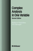 Complex Analysis In One Variable Raghavan Narasimhan (U. A.) Taschenbuch Xiv