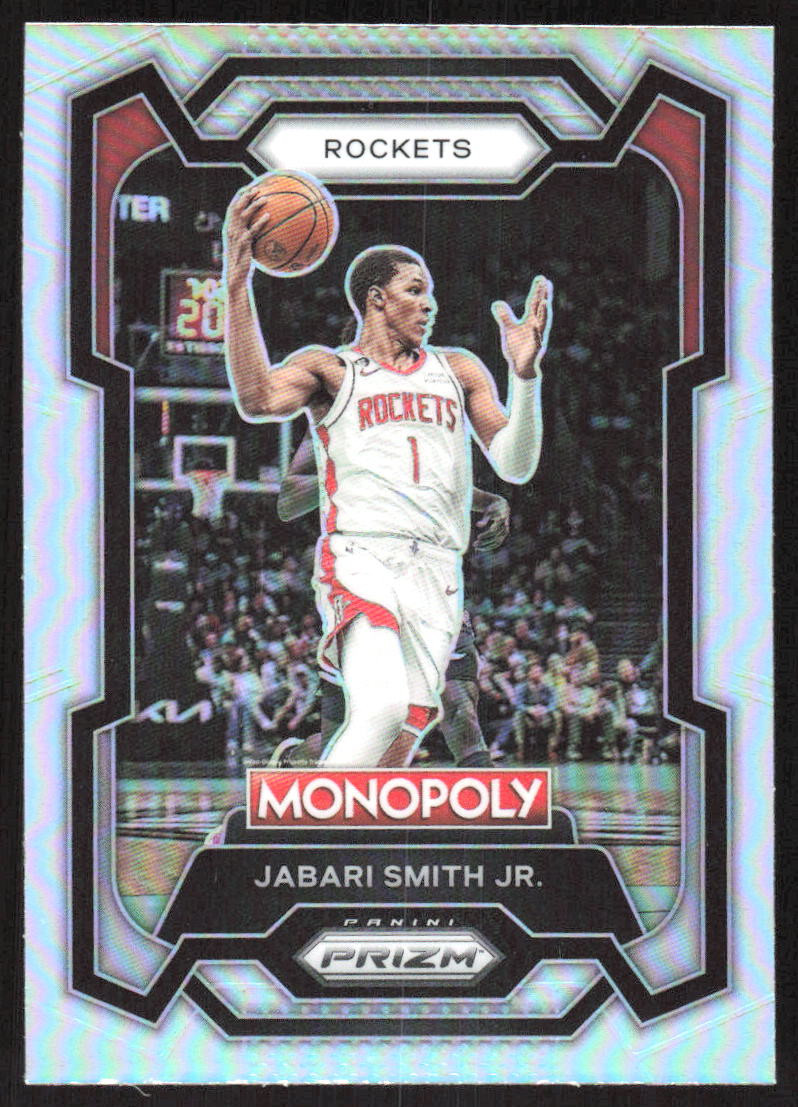 7408F 2022-23 Panini Prizm Monopoly #32 Jabari Smith Jr. Silver