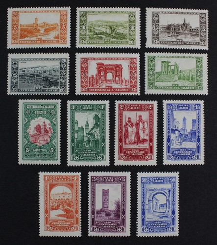CKStamps: Algerien Briefmarkensammlung Scott#B14-B26 postfrisch H OG