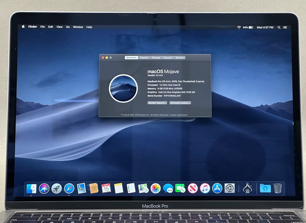 2019 Apple MacBook Pro 13.3