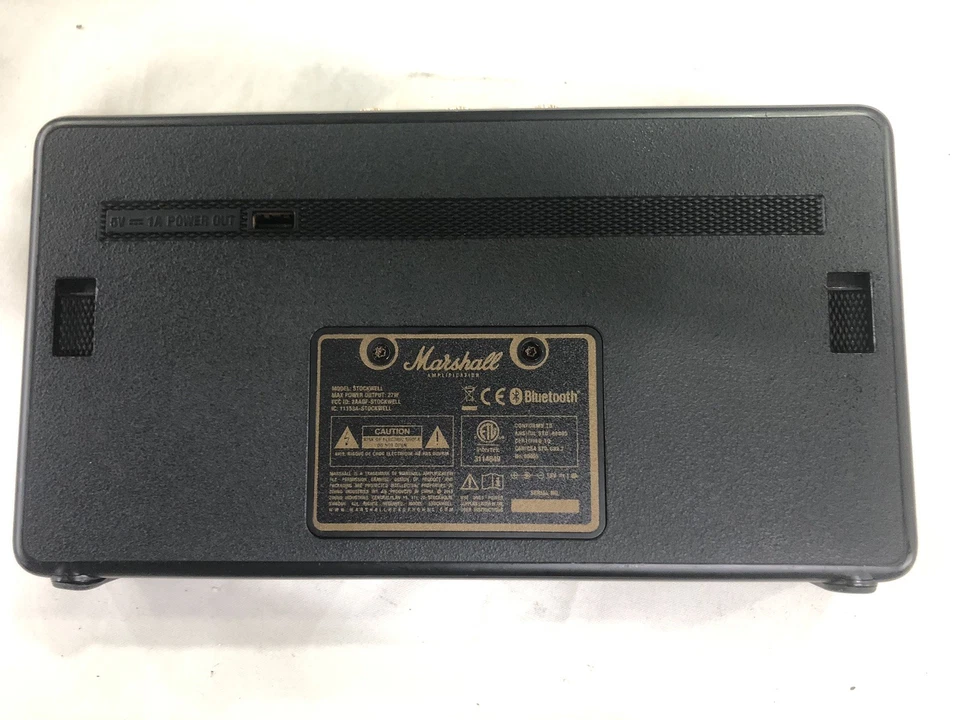 Marshall Stockwell Diffusore con Custodia - Vedi Descrizione !!!! - Immagine 4 di 4