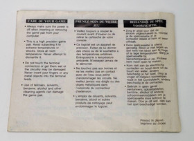 Bubble Bobble Nintendo NES Instruction Booklet Manual FRA