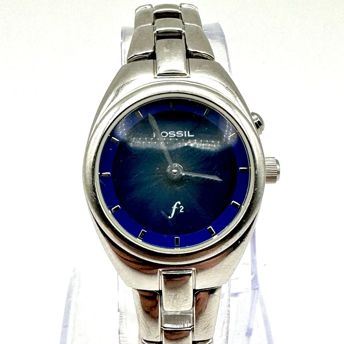 Polished Silver Case Fossil Big Tic Wristwatches | eBay