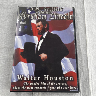 D.W. Griffith Presents Abraham Lincoln DVD 2004 Walter Houston