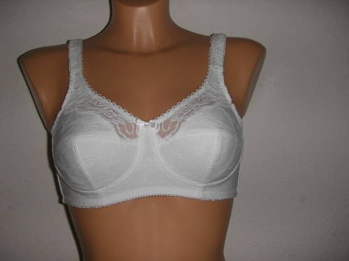 Susa Classic Lucky 7436 BH ohne Bügel 80 - 95 Cup B - E Weiss / Haut - Bild 1 von 2
