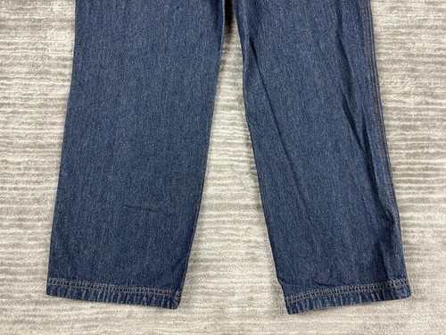 Duluth Trading Co Jeans Womens 12x29 Blue Dark Wash Cotton Casual Outdoors - Picture 9 of 12