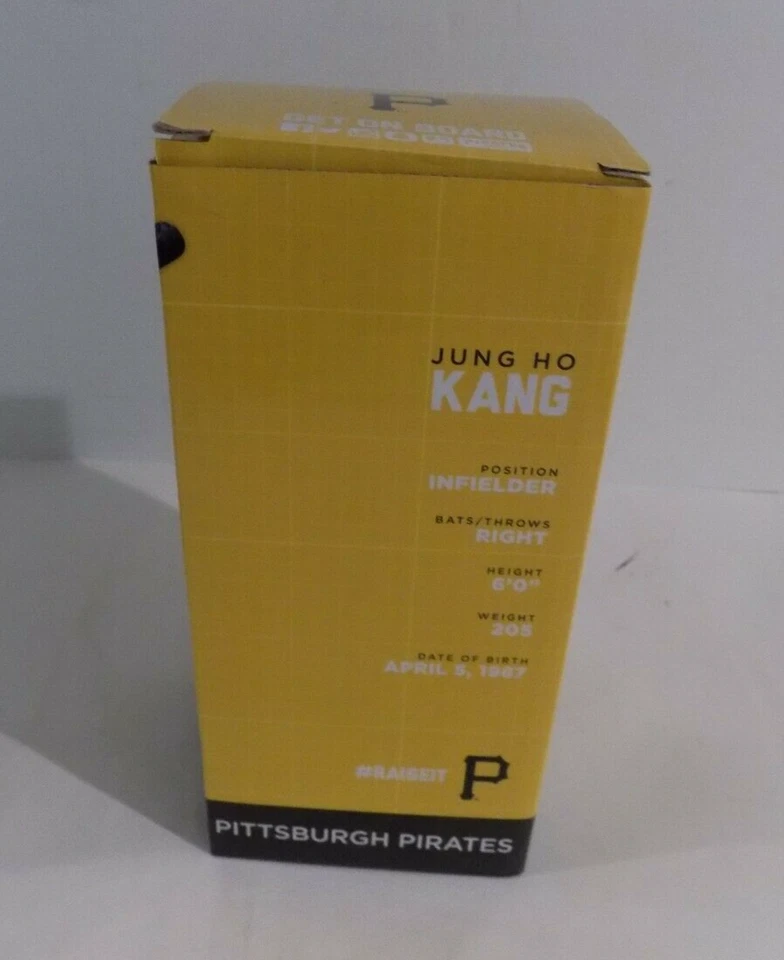 MLB Pittsburgh Pirates Jung Ho Kang Bobblehead 2016 Edición Coleccionista Foto 3 de 4