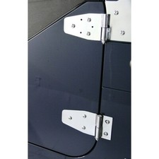 Kit de bisagra de puerta de acero inoxidable para Jeep Wrangler YJ 1994-1995 con puertas de acero completas