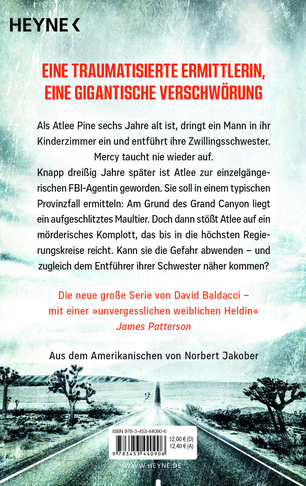Thumbnail - Baldacci David. Ausgezählt. Taschenbuch
