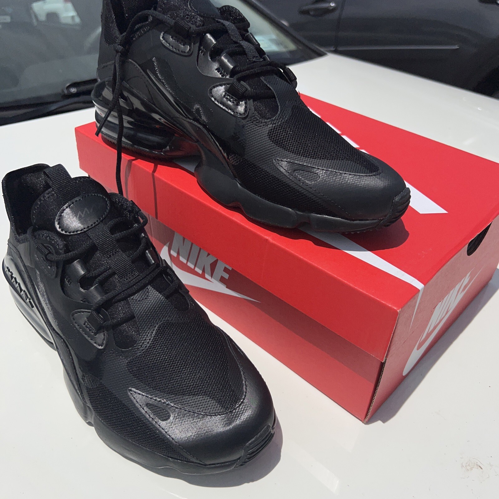 Nike Mens Air Max Infinity 2 Athletic Shoes Black CU9452-002 Lace Up New  Size 9 194501089258 | eBay