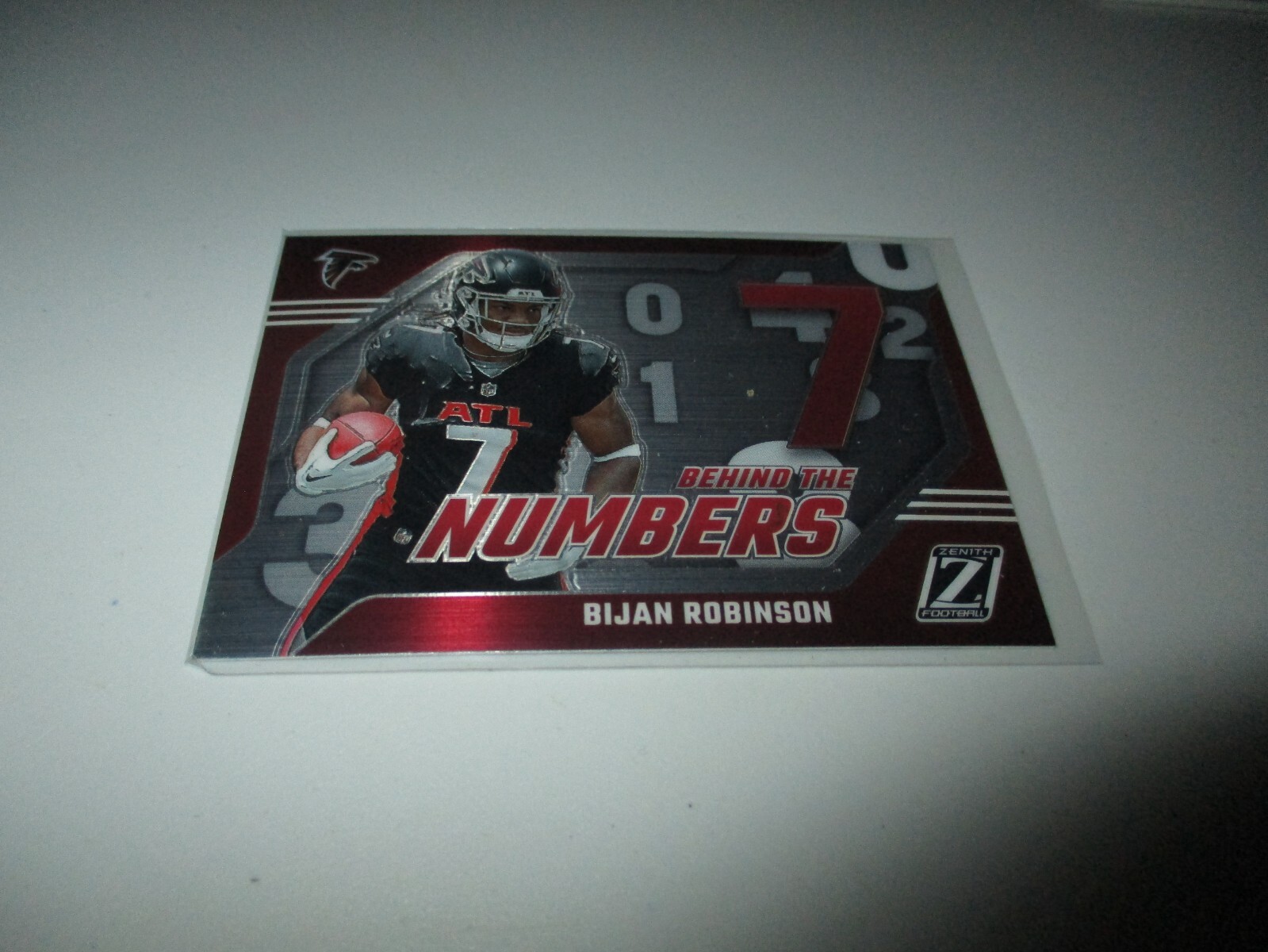 Bijan Robinson 2023 Panini Zenith Behind the Numbers #3