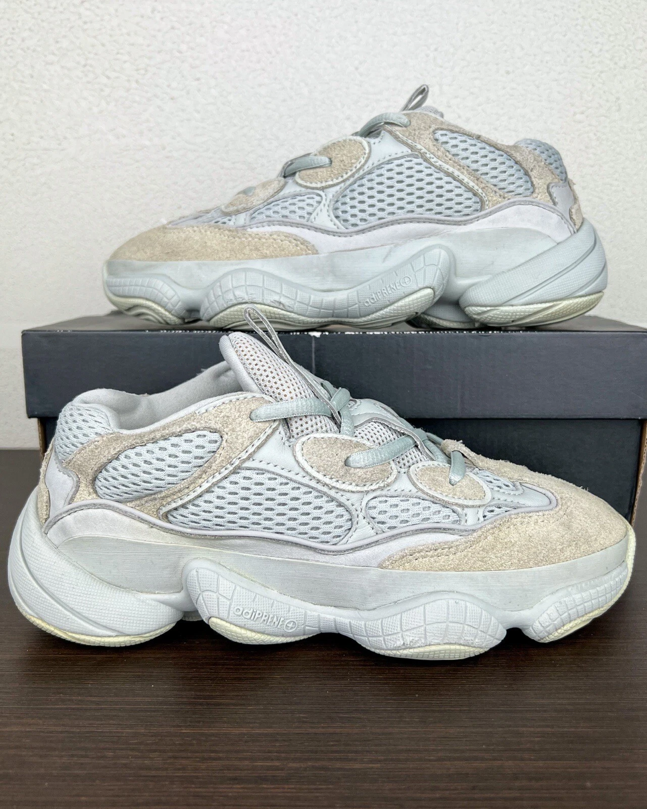 Scarpe da ginnastica Adidas Yeezy 500 Salt EE7287 da uomo taglia US 4 5 LEGIT...