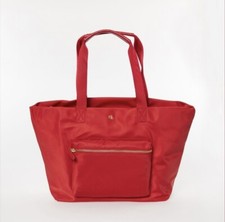Polo Ralph Lauren Logo Shoulder Shopper Tote Bag Red New RRP £225