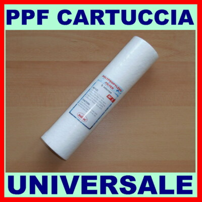 Filtri Sedimenti PP 1/5 Micron Per Acqua Di Casa - 6 Pezzi, 2.5x5 Pollici, Per Pozzo E Osmosi
