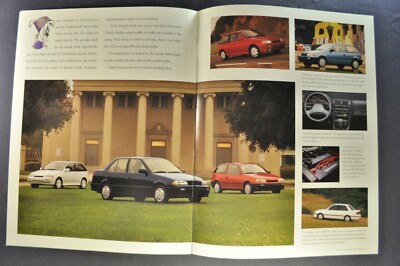 1993 Suzuki Catalog Brochure Samurai Sidekick Swift GT 4x4