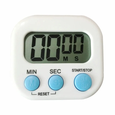 Large LCD Digital Kitchen Cooking Timer Count Down Up Clock Loud Alarm Magnetic