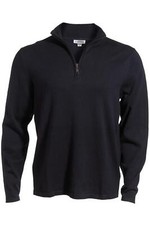 Edwards Unisex Quarter Zip Fine Gauge Sweater - 4072 FREE SHIPPING