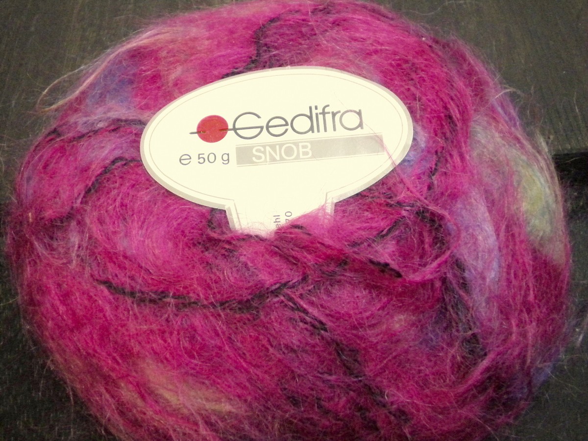 Fil Mohair Multicolore Vintage - Pour Tricot Et Crochet, 50-100 M, Allemagne