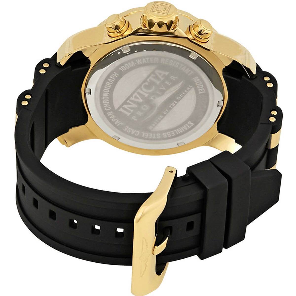Invicta 17566 Pro Diver Stainless Steel 18k Gold Ion-Plated Men's - Main Image