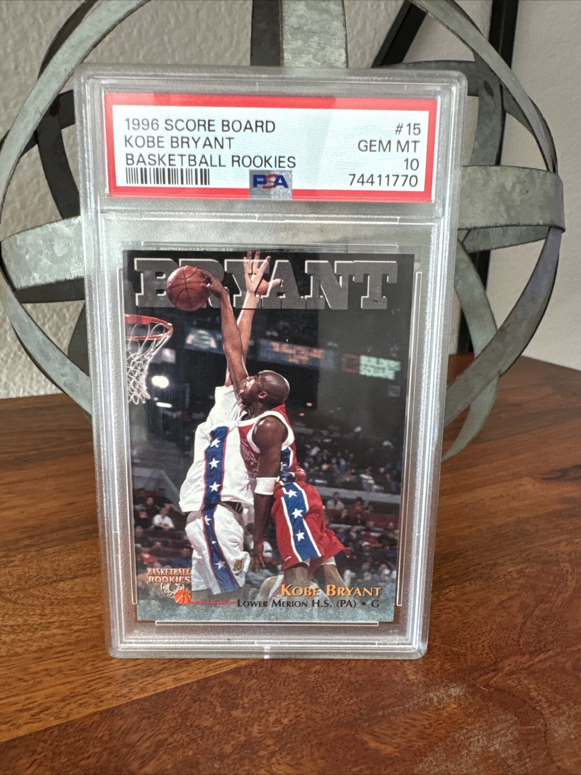 PSA10】96SCOREBOARD ROOKIES DIE-CUT 小気味よく Kobe
