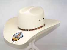 STETSON ELMWOOD 10X SHANTUNG STRAW COWBOY WESTERN HAT