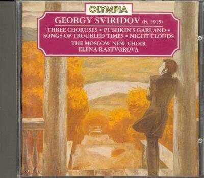 SVIRIDOV - Pushkin's Garland / Night Clouds / Troubled Times - Elana RASTVOROVA