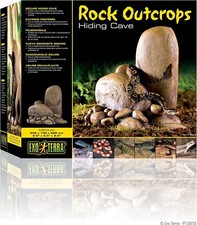 EXO-TERRA ROCK OUTCROPS REPTILE HIDING CAVE MEDIUM SIZE   PT2916