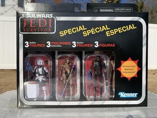 Star Wars The Vintage Collection Gaming Greats Jedi Survivor 3 Pack